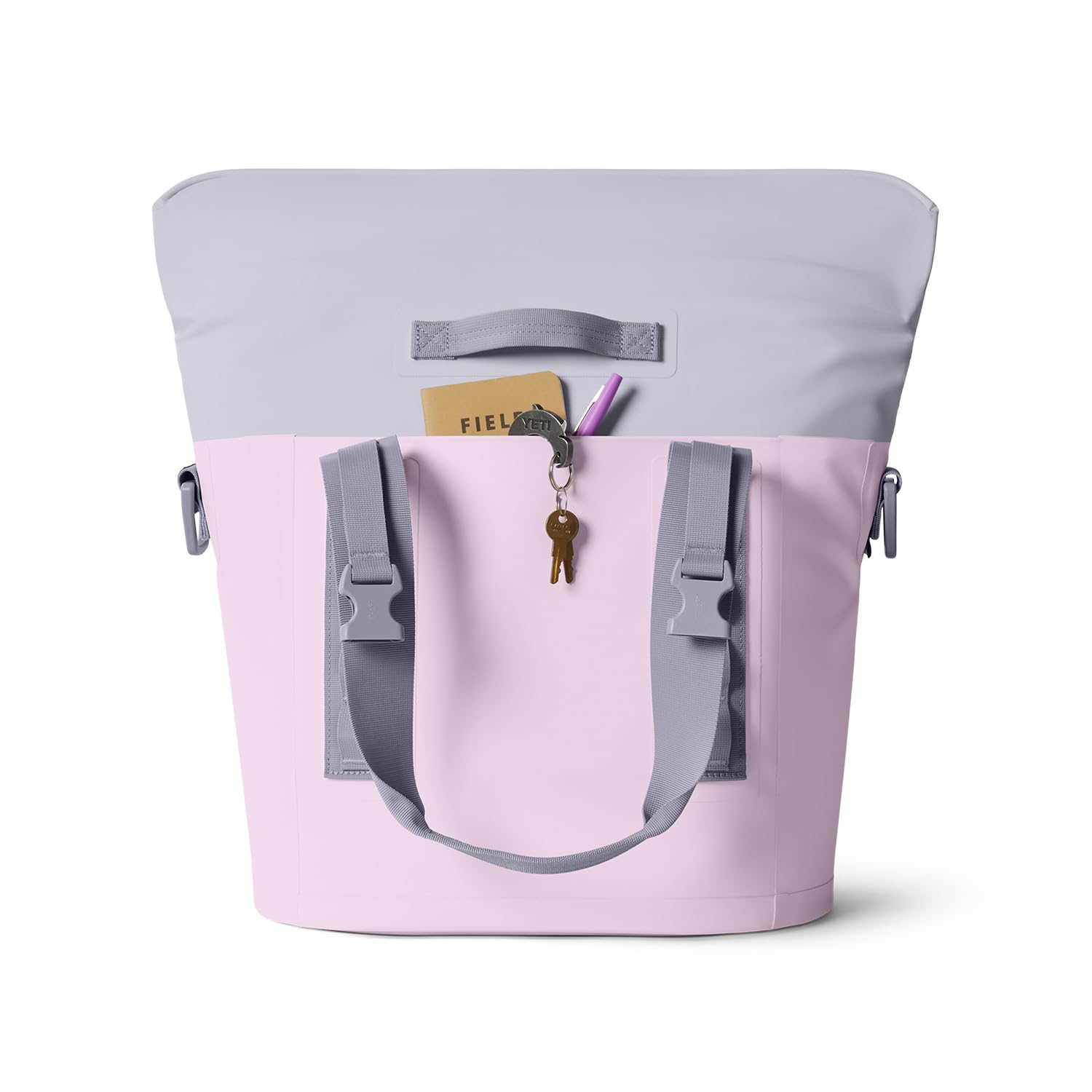 YETI Hopper M15 ouvert avec 32 canettes démontrant capacité de stockage