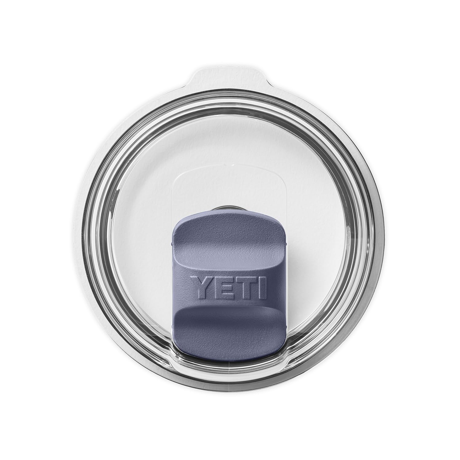 YETI gros plan de l'aimant Magslider Cosmic Lilac révélant la texture résistante