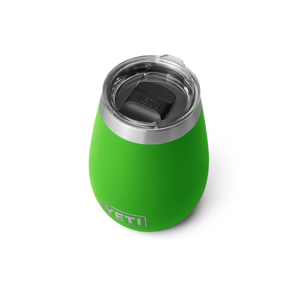 YETI Rambler gobelet avant Canopy Green montrant design et solidité