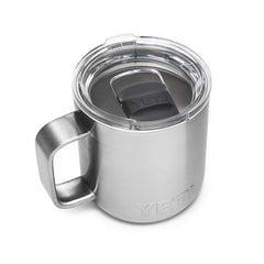YETI Rambler face avant montrant gobelet robuste et maintien de chaleur