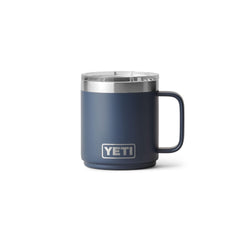 YETI Rambler face avant en Navy montrant finition durable