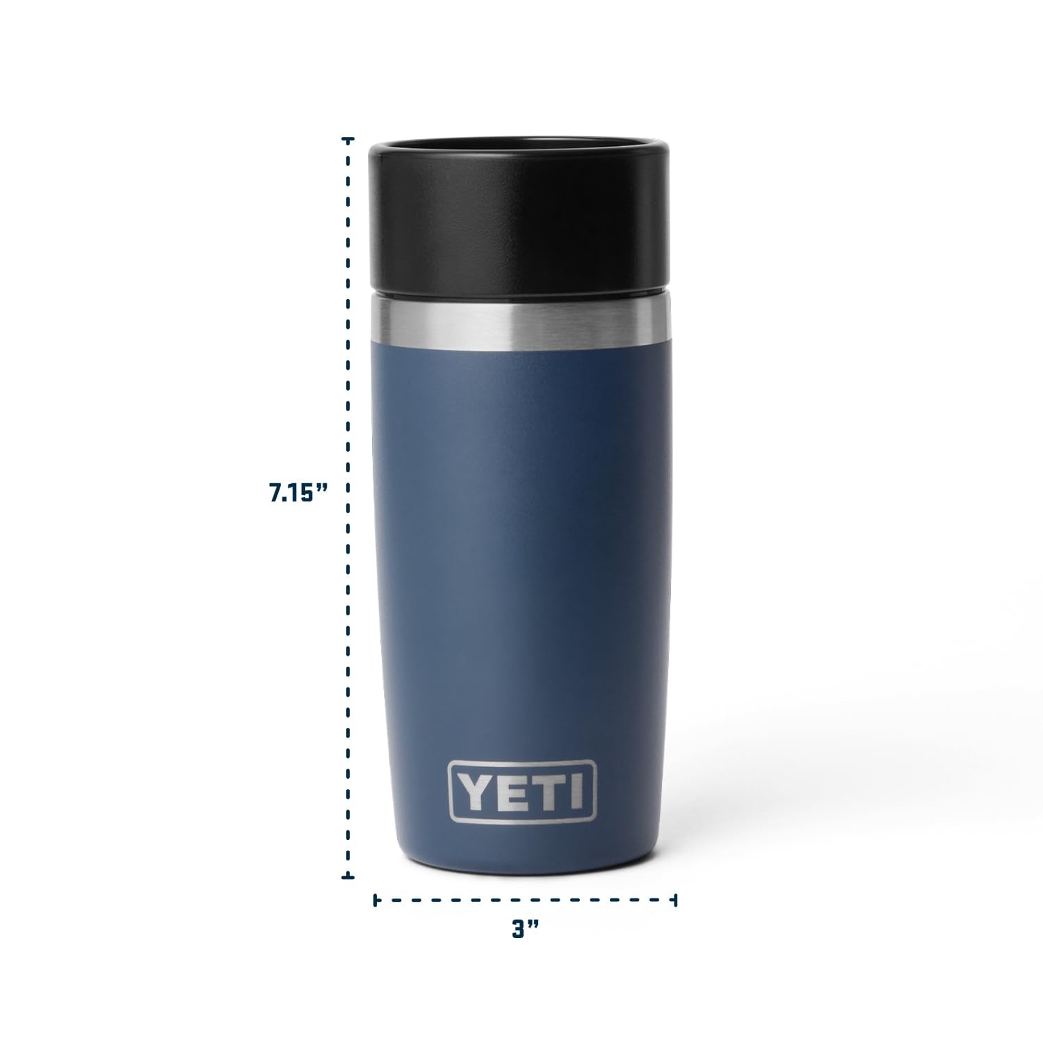 YETI bouteille tenue en main montrant prise confortable et usage quotidien