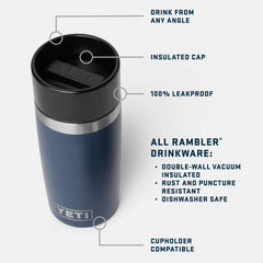 YETI Rambler profil montrant forme compacte et prise en main confortable