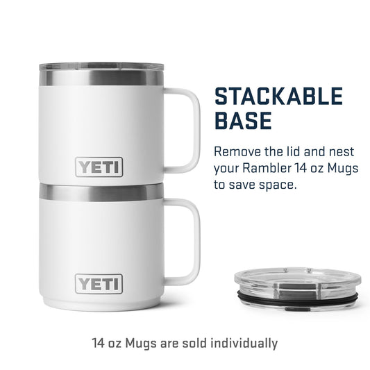 YETI Rambler couvercle MagSlider gros plan facilitant fermeture sûre