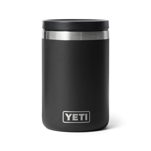 YETI Rambler face avant noir montrant finition robuste et portabilité