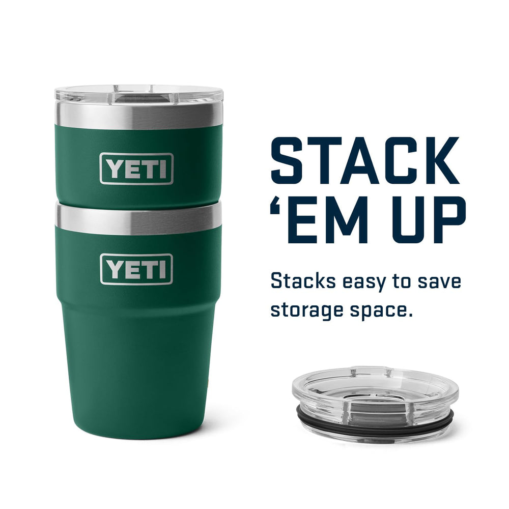 YETI Rambler finition Black Forest Green couleur sobre adaptée extérieur