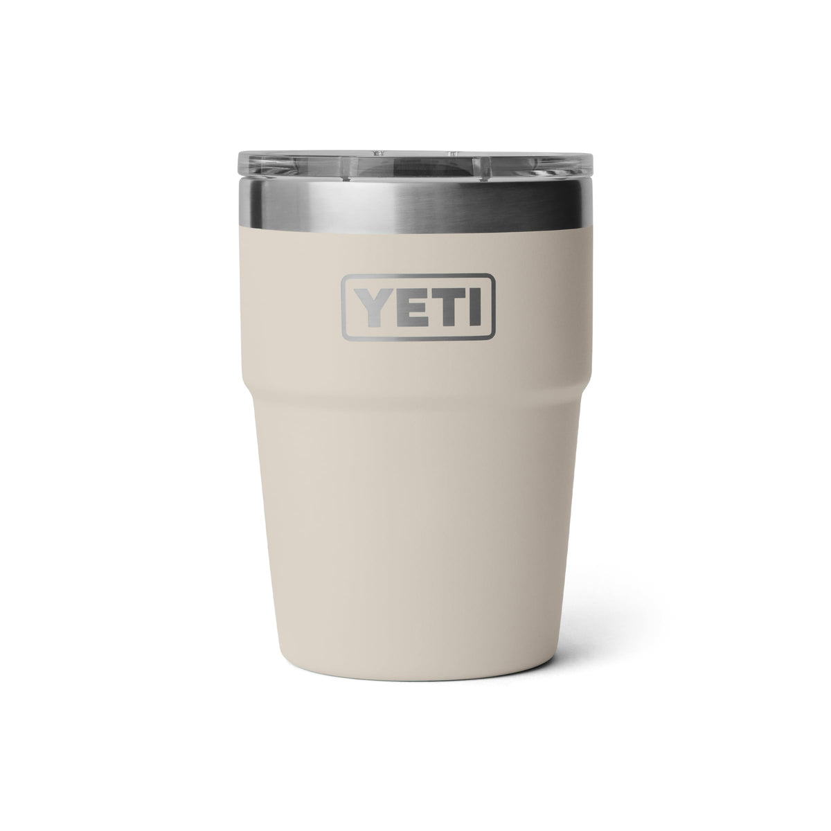 YETI Rambler 16 oz vue avant emballage, design robuste et compact