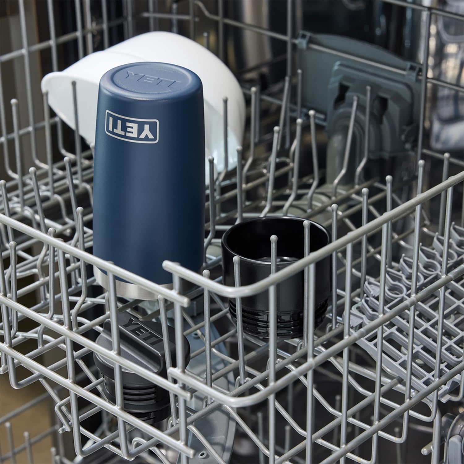 YETI Rambler packaging et étiquette, informations produit visibles