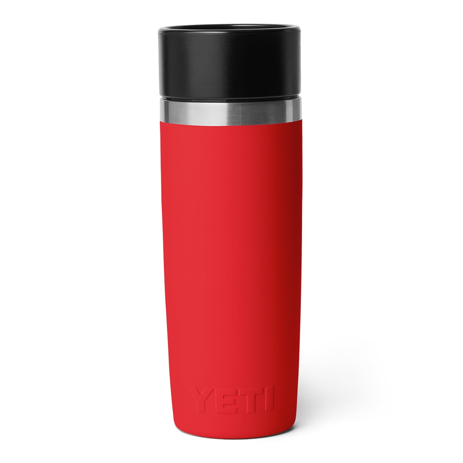 YETI Rambler en randonnée sur sentier illustrant usage extérieur fiable