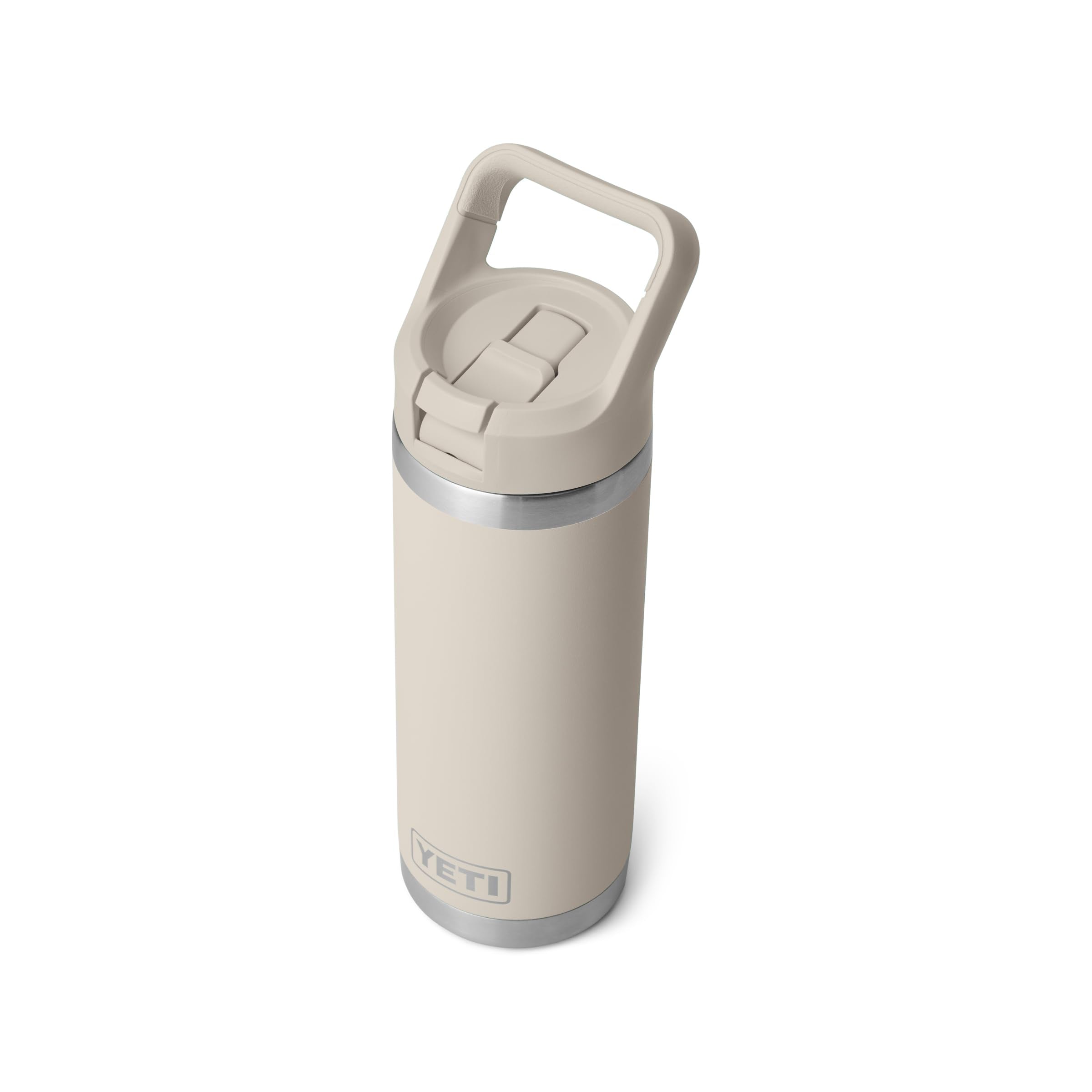 YETI gros plan acier 18/8 résistant assurant longévité et anti-corrosion