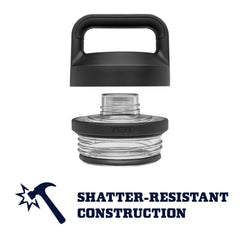 YETI Rambler comparaison d'échelle montrant dimensions et compatibilité porte-gobelet