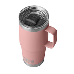 YETI rambler vue avant avec emballage, durable et élégante
