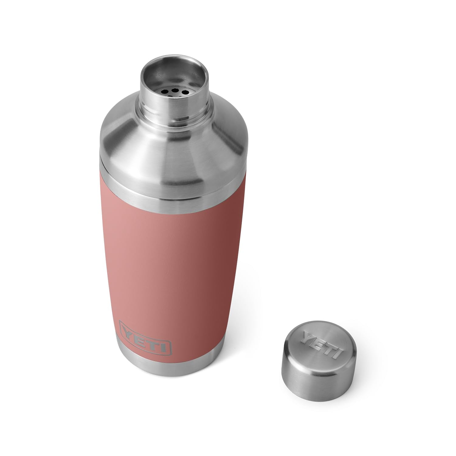 YETI finition Sandstone Pink montrant texture et résistance aux rayures