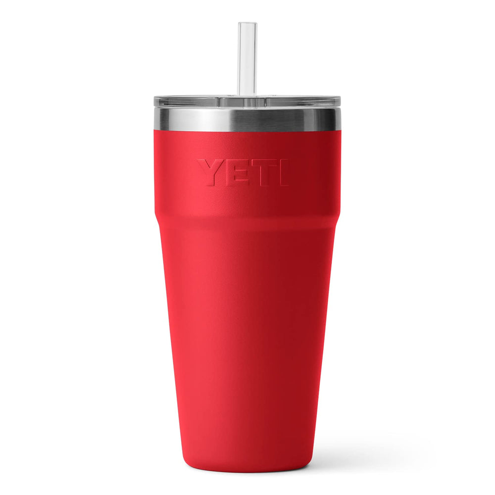 Comparaison de taille YETI Rambler 26 oz à côté d’un objet courant pour évaluer la capacité