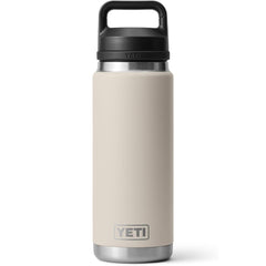YETI Rambler 26 oz face avant Cape Taupe montrant design et étanchéité
