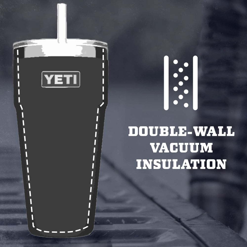 YETI Rambler intérieur double paroi, isolation sous vide efficace