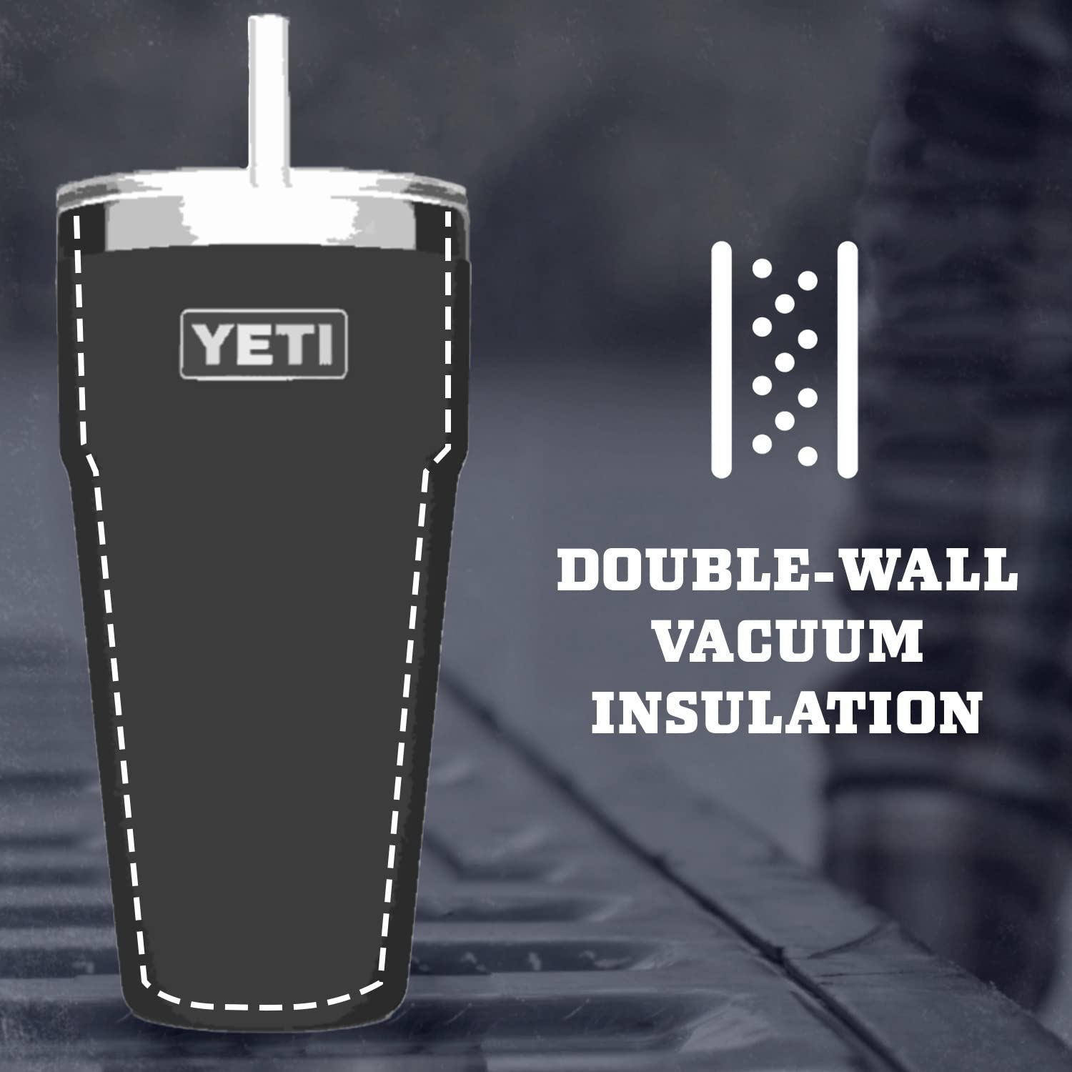 YETI gobelet en pique-nique, réutilisable et idéal pour l'extérieur