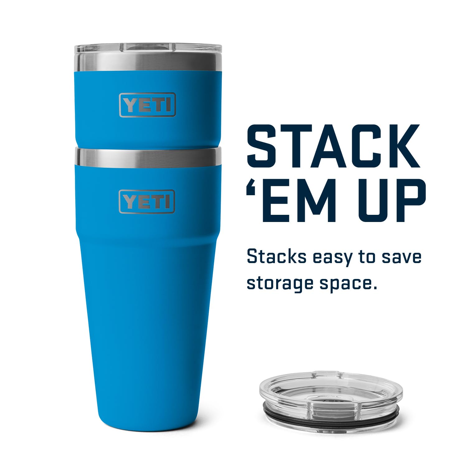 YETI Rambler intérieur montrant isolation sous vide et propreté