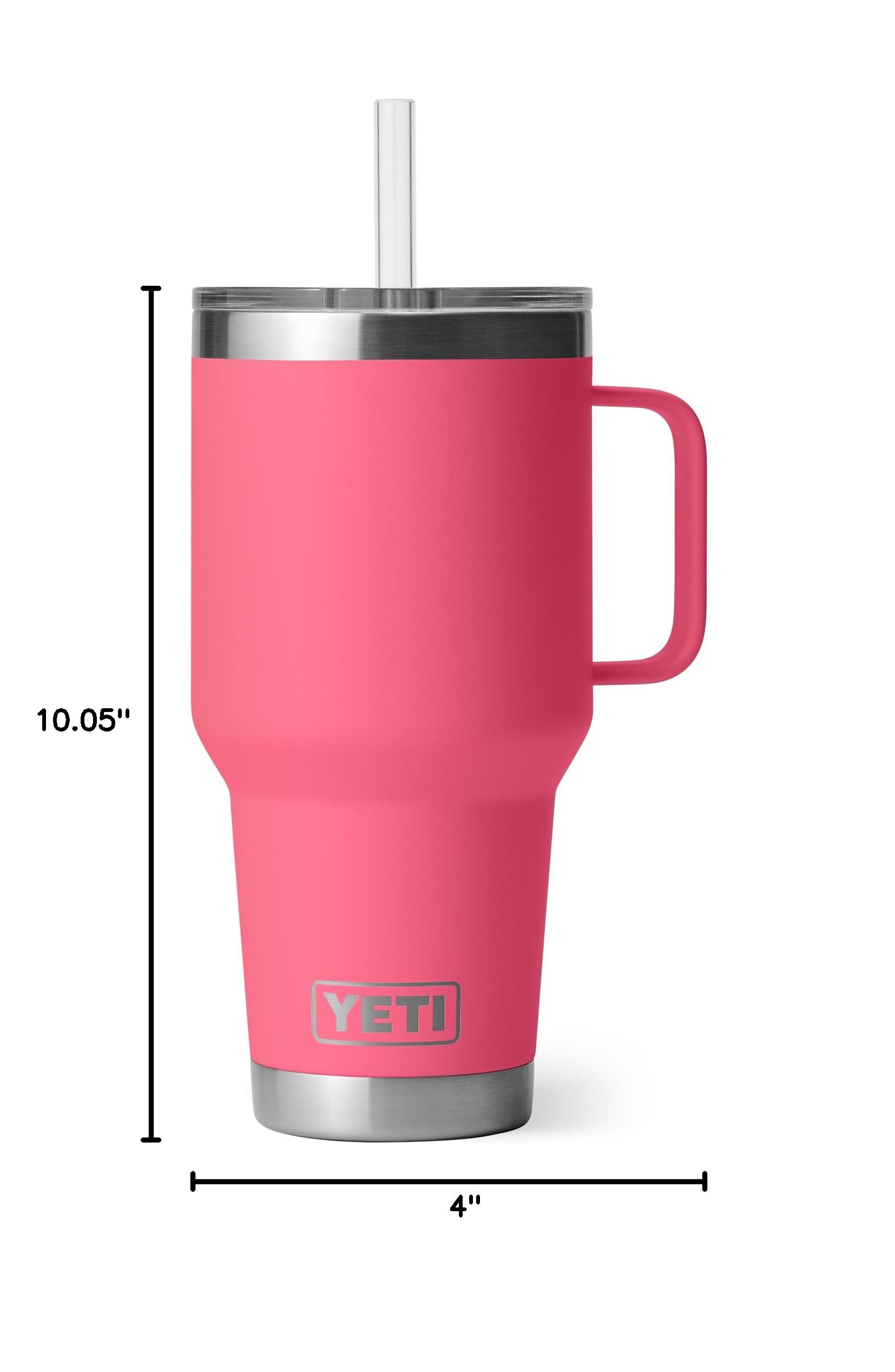 YETI Rambler posé en extérieur lifestyle montrant robustesse pour aventures