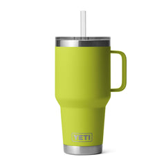 YETI Rambler 35 oz face avant Chartreuse, visibilité et style