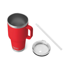 YETI Rambler profil ouvert montrant double paroi isolante et capacité