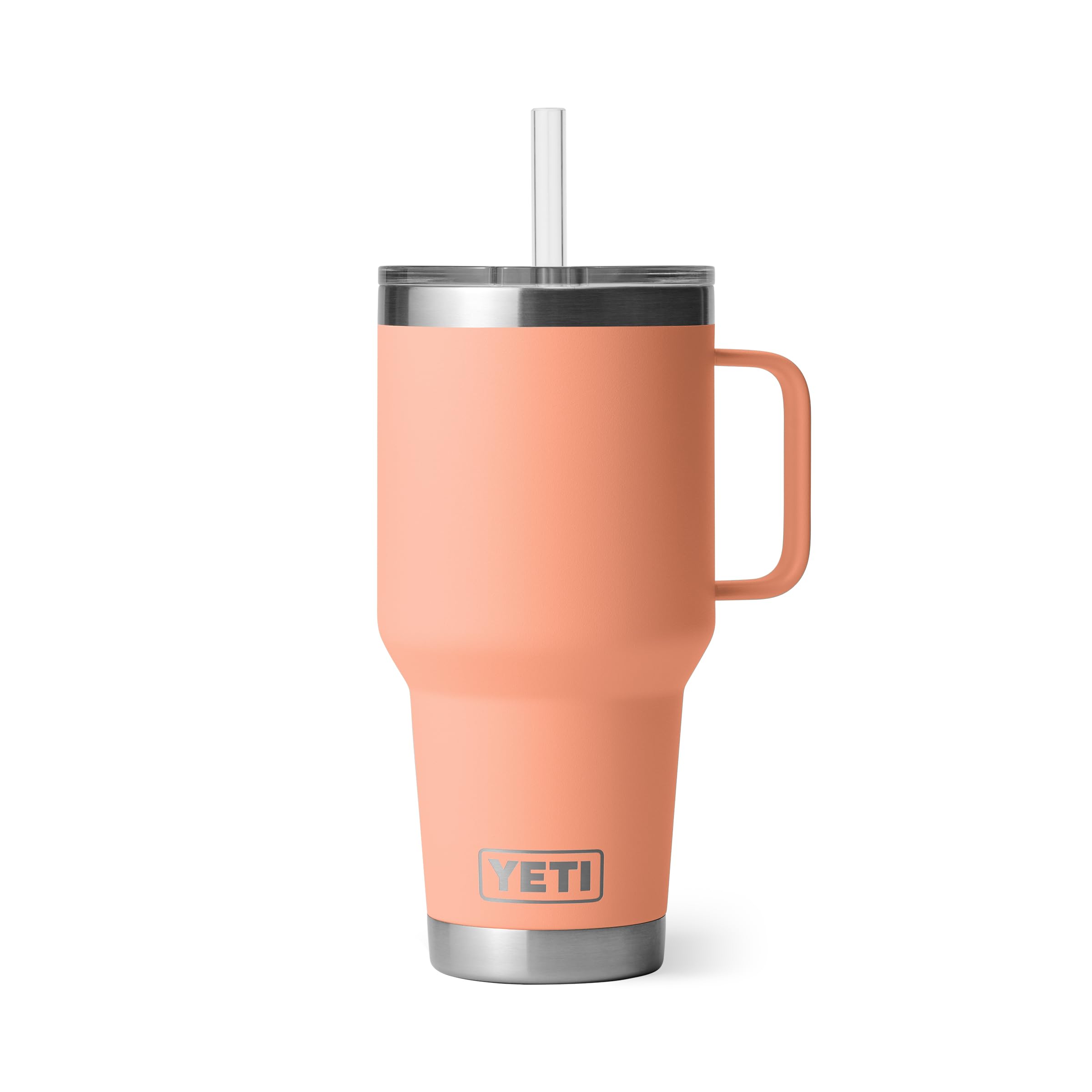 YETI Rambler 35 oz face avant Lowcountry Peach, esthétique durable