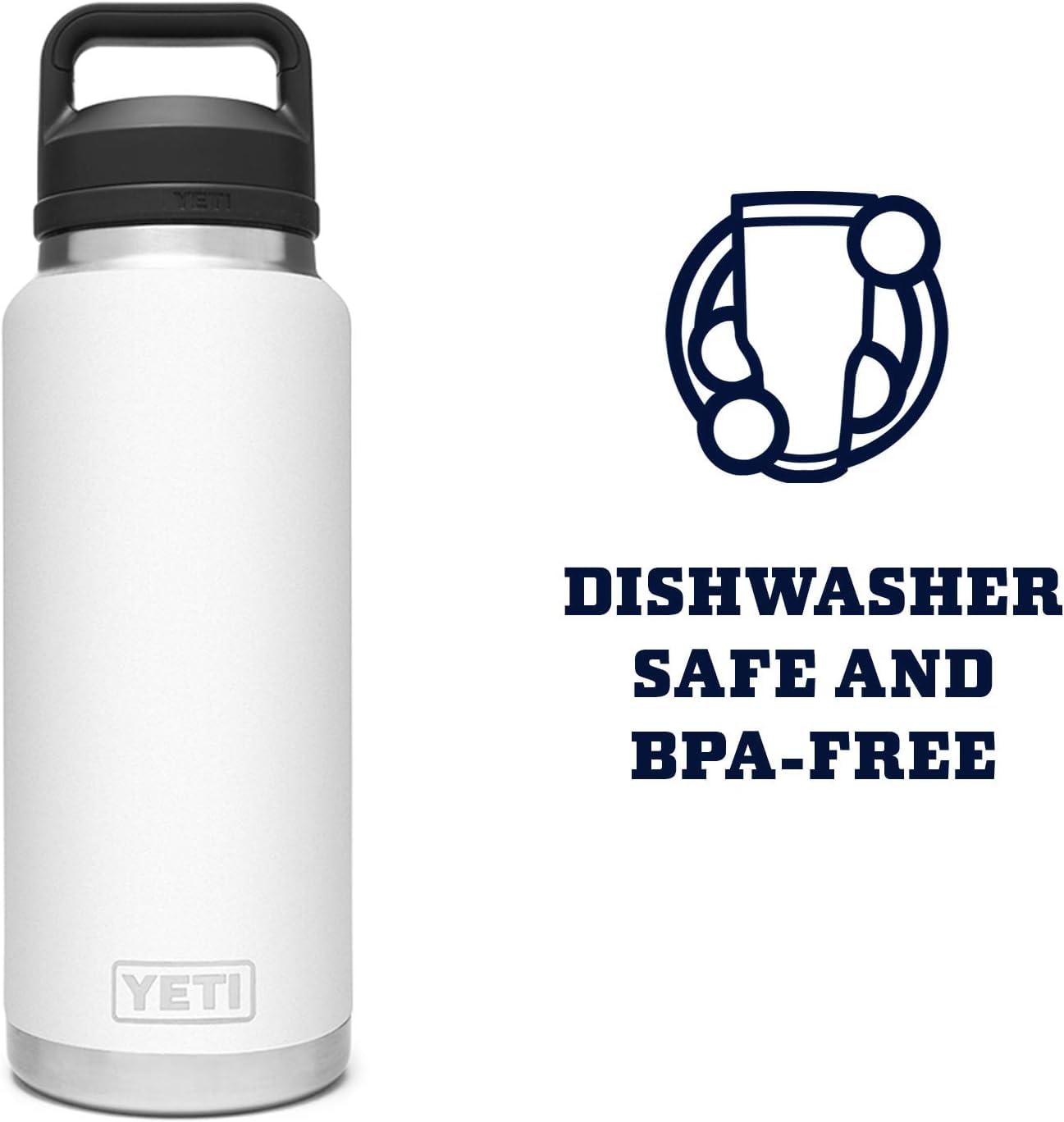 YETI Rambler posé à côté d'un sac à dos montrant compatibilité voyage
