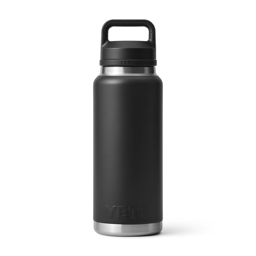 YETI Rambler texture acier 18/8 soulignant durabilité et hygiène
