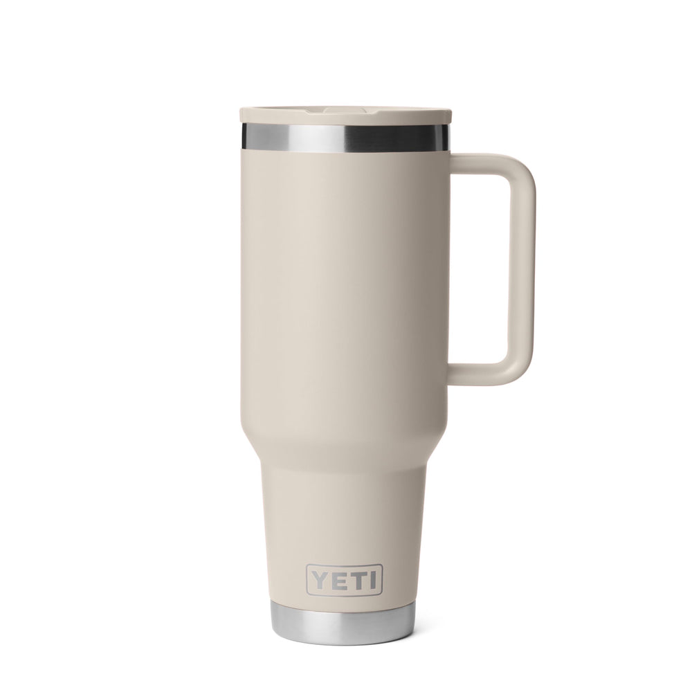 YETI Rambler 40 oz face avant Cape Taupe, design robuste et élégant