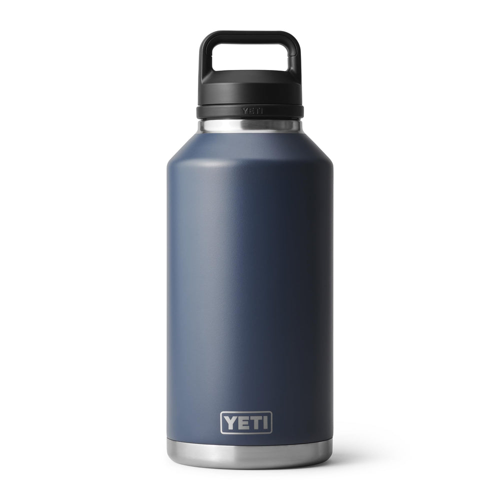 YETI Rambler face avant Navy montrant la capacité et le design durable