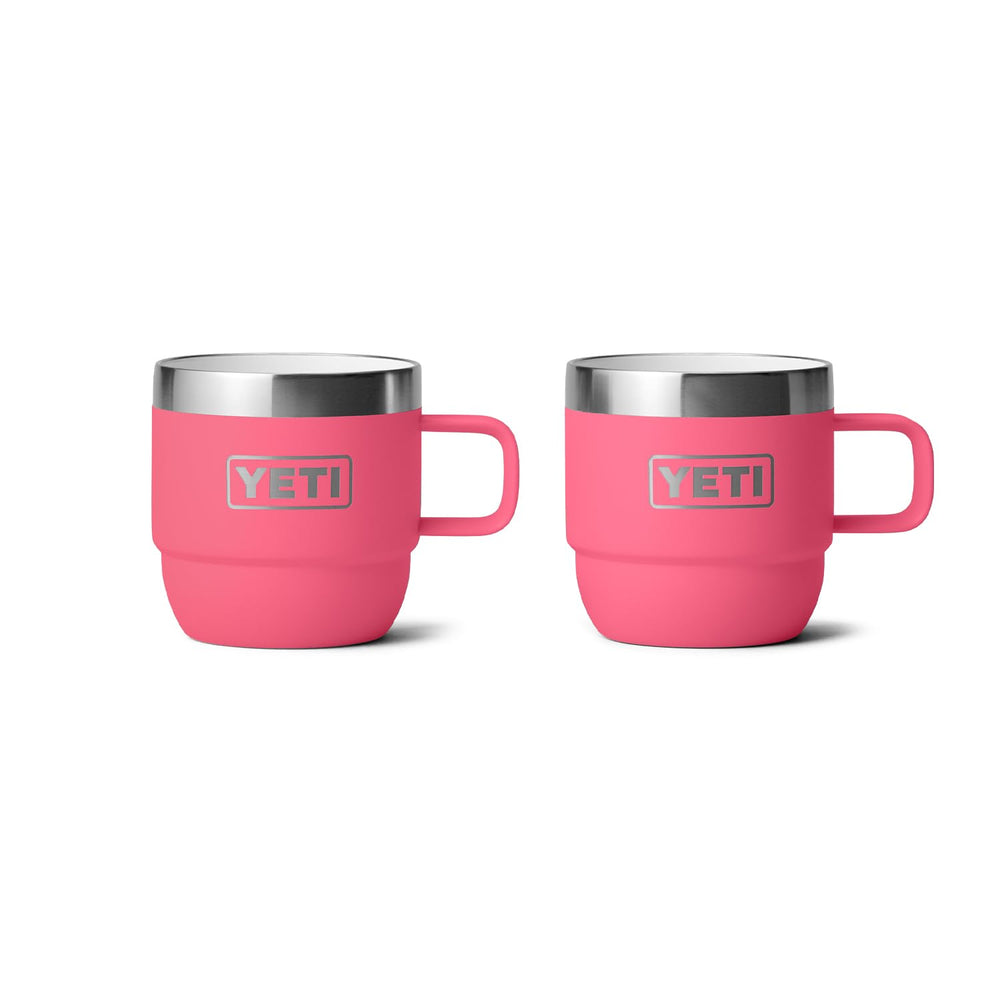 YETI tasse 6 oz face avant rose tropicale, esthétique durable