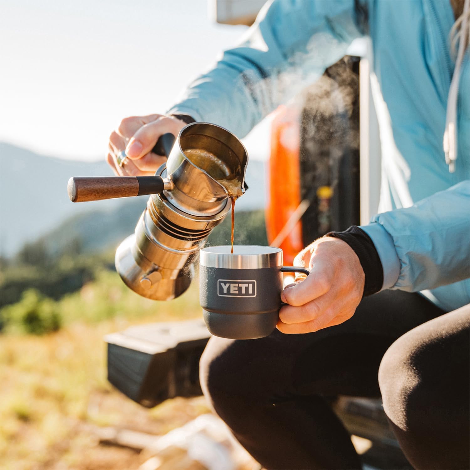 YETI tasse sous porte-groupe d'expresso adaptée aux machines domestiques