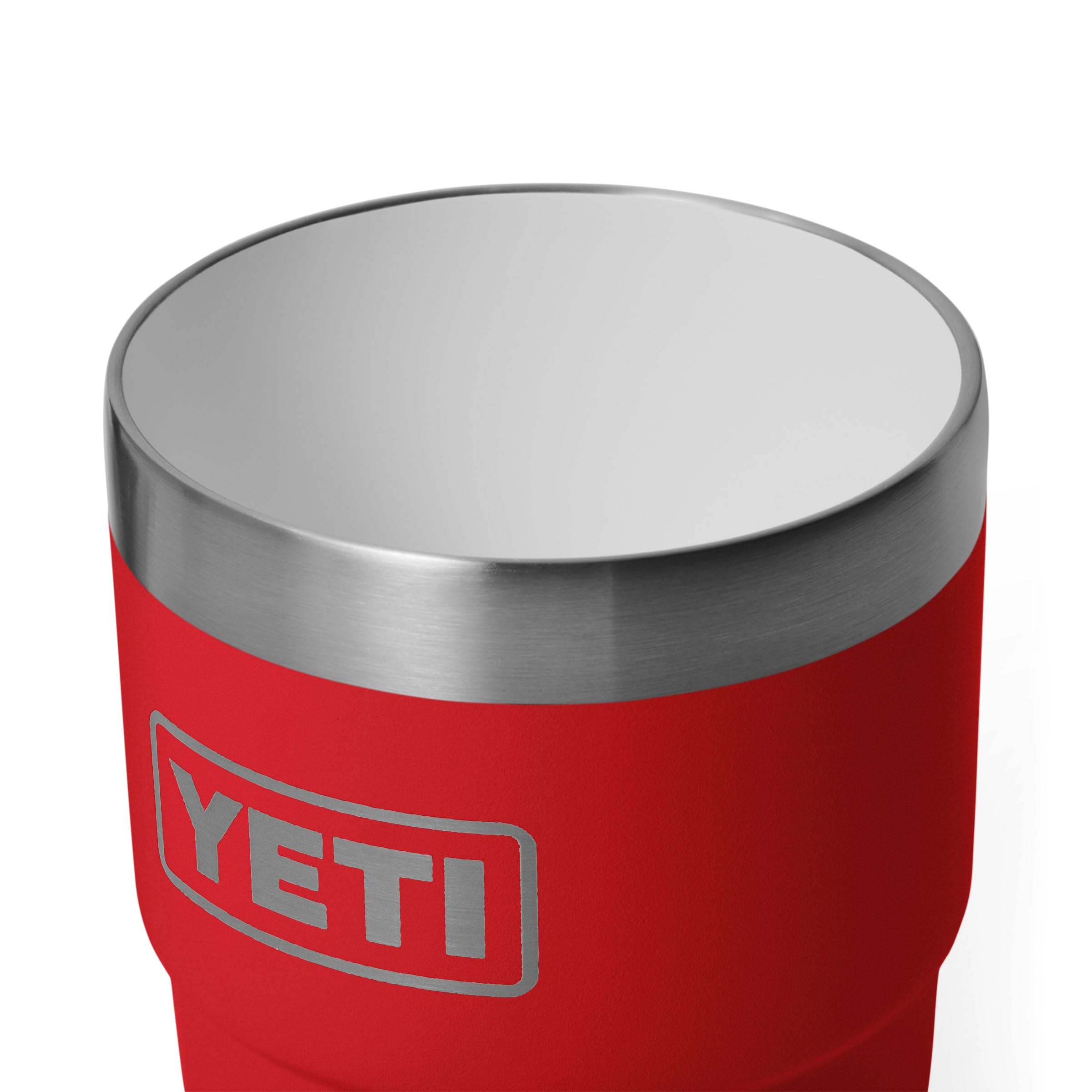 YETI Rambler en usage avec café, maintien de la température optimal