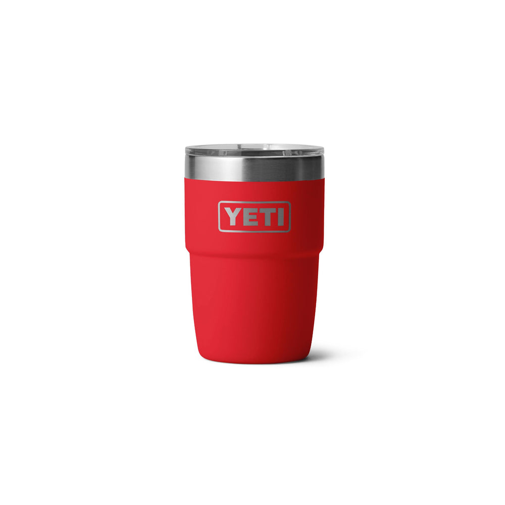 YETI Rambler vue face montrant design robuste et portabilité
