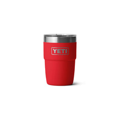 YETI Rambler vue face montrant design robuste et portabilité
