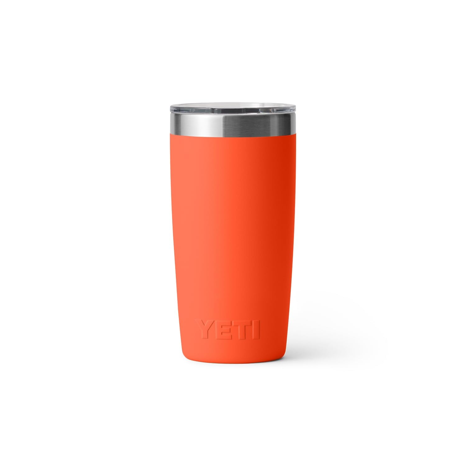 YETI Rambler posé dans porte-gobelet de voiture illustrant compatibilité