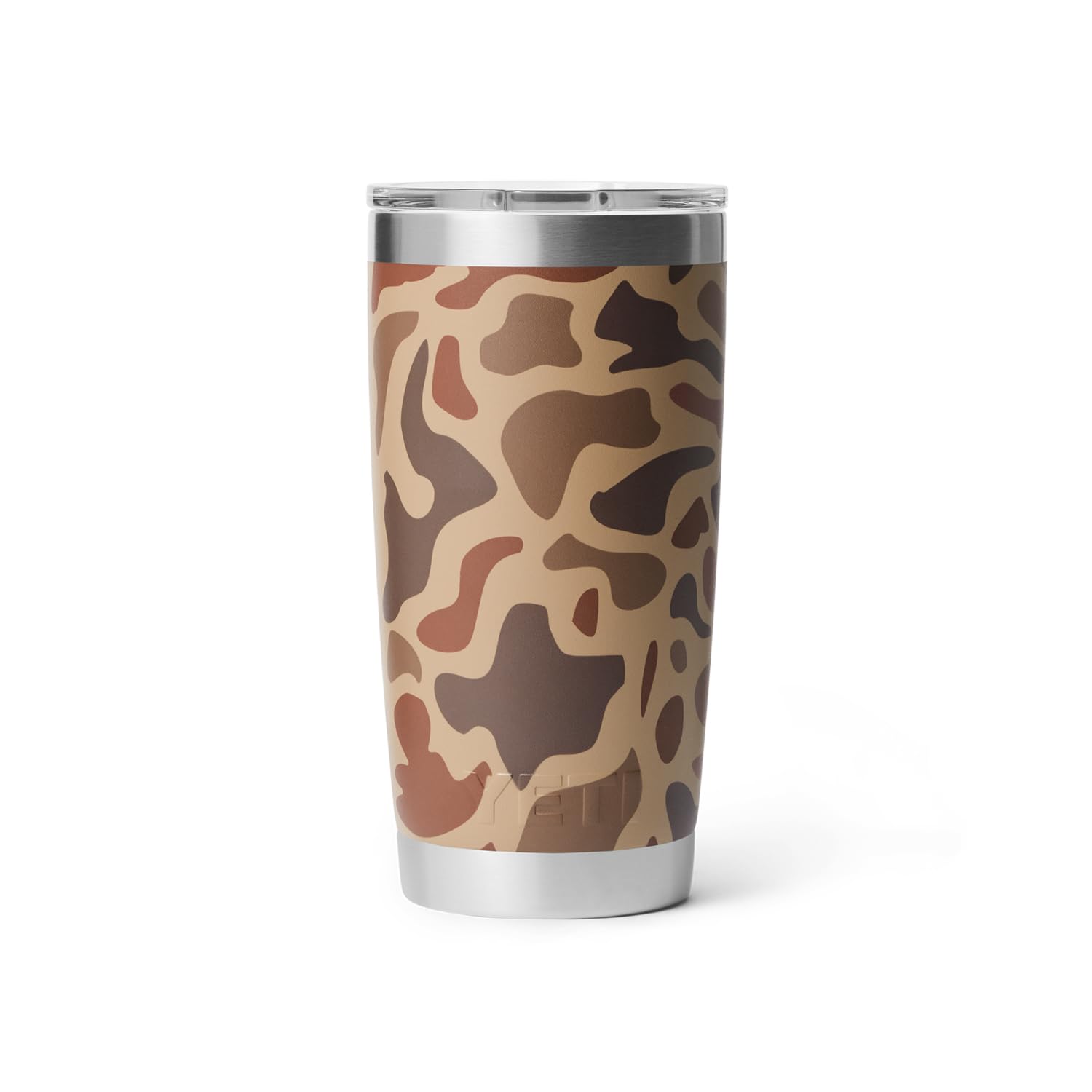 YETI Rambler placé à côté d'objets pour montrer la taille et l'ajustement au porte-gobelet