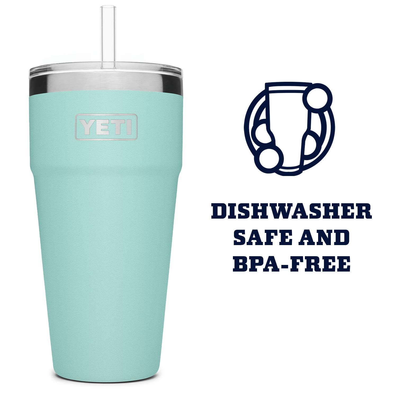 YETI couvercle Straw Lid fermé avec paille pour boire sans renverser