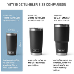YETI rambler gros plan Duracoat rose tropical résistant aux rayures et à l'usure