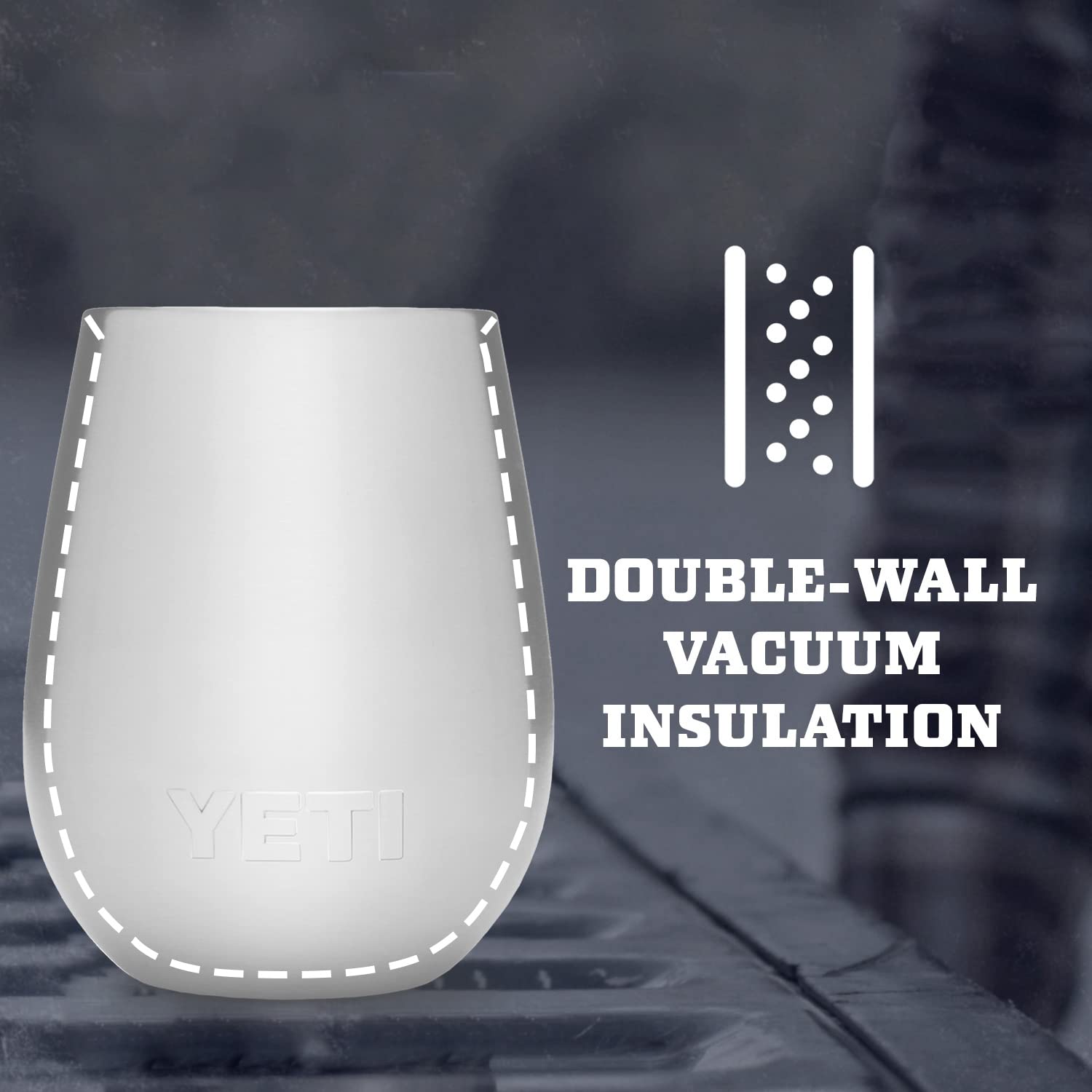 Finition Duracoat YETI montrant la texture résistante et protection couleur