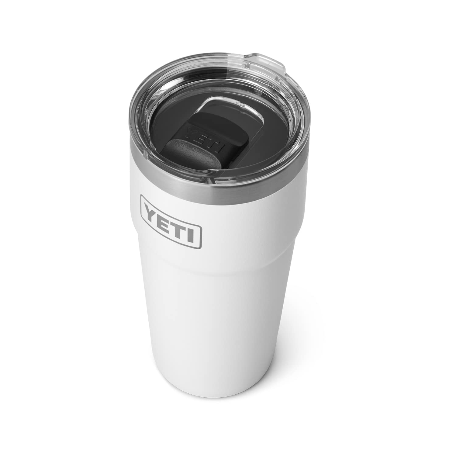 YETI Rambler face avant blanc montrant design robuste et capacité pratique