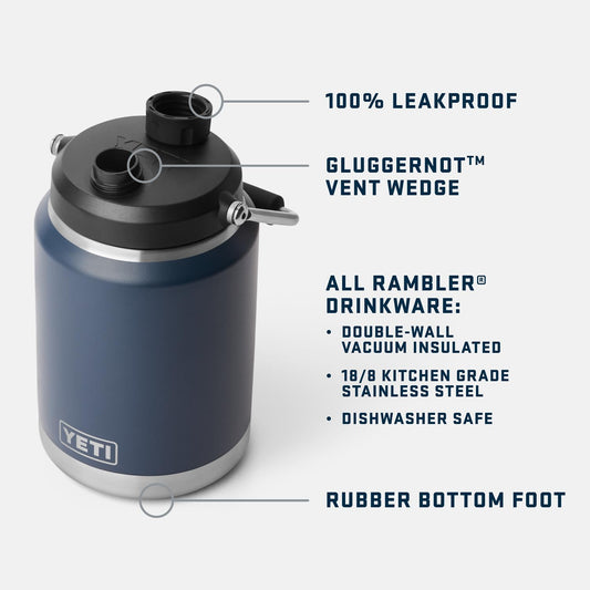 YETI Rambler bouchon MagCap - fixation aimantée pour rangement sûr