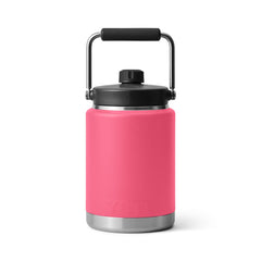 YETI Rambler Half Gallon cruche couvercle isolé montrant l’épaisseur de l’isolation du lid