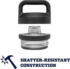 YETI Rambler embouchure large montrant facilité de remplissage