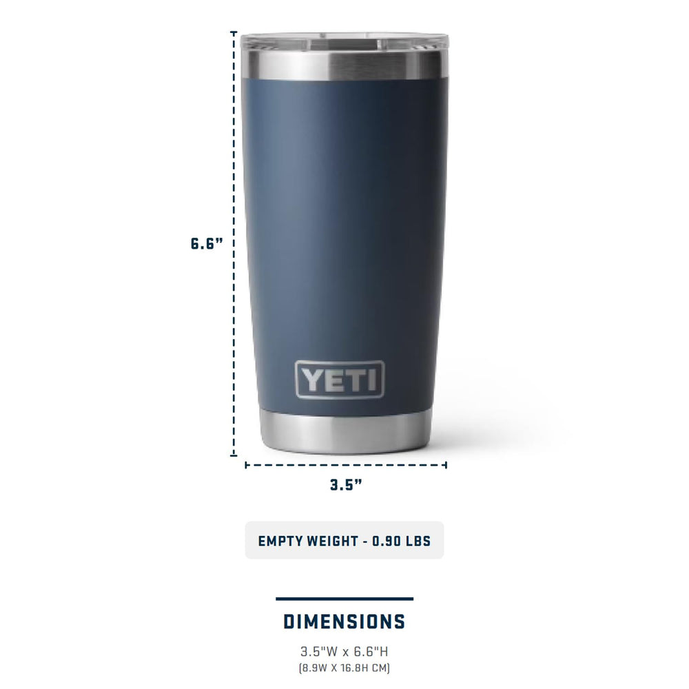 Coupe transversale montrant l'isolation sous vide du YETI Rambler pour maintien thermique