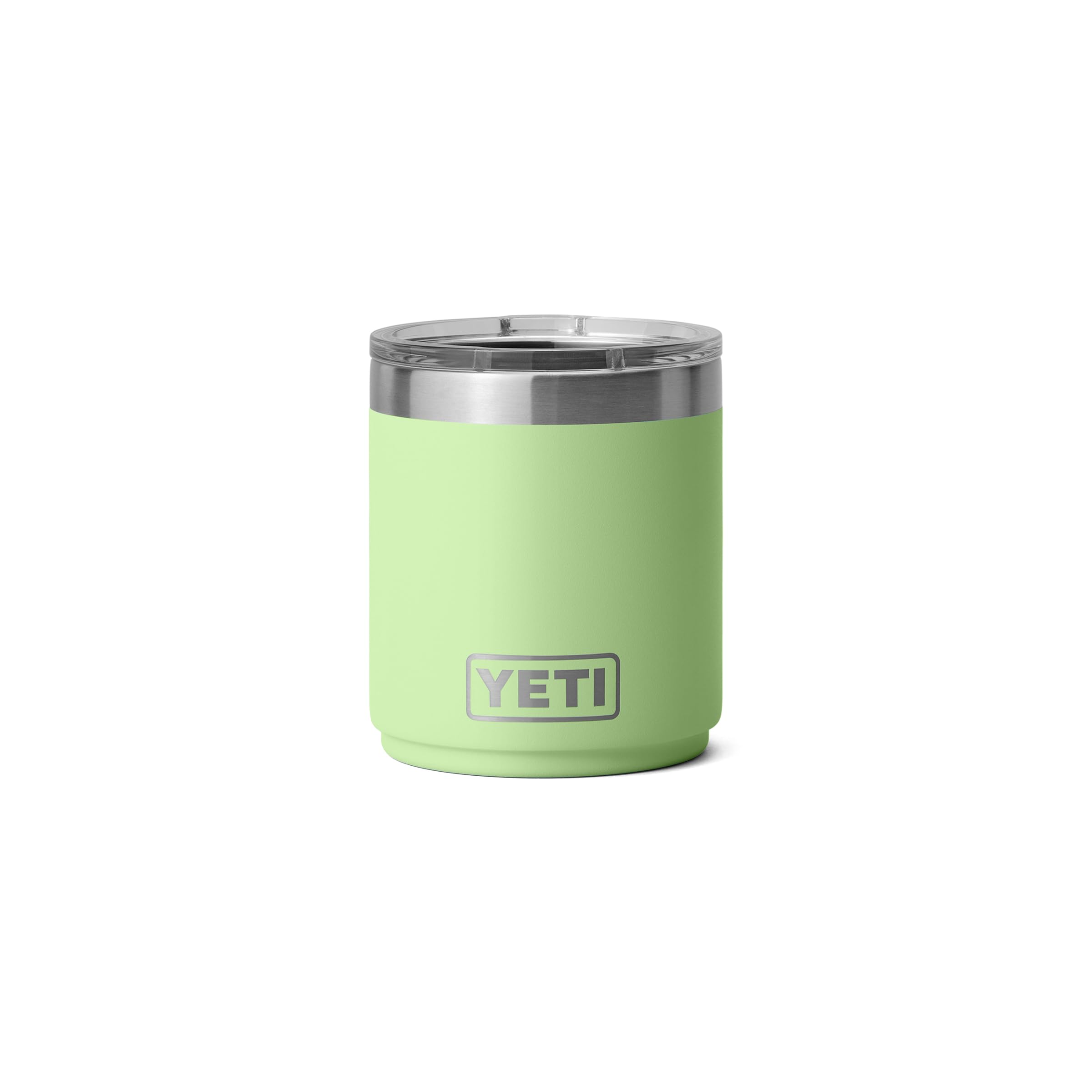 YETI Lowball 10 oz face avant Key Lime, design compact et résistant