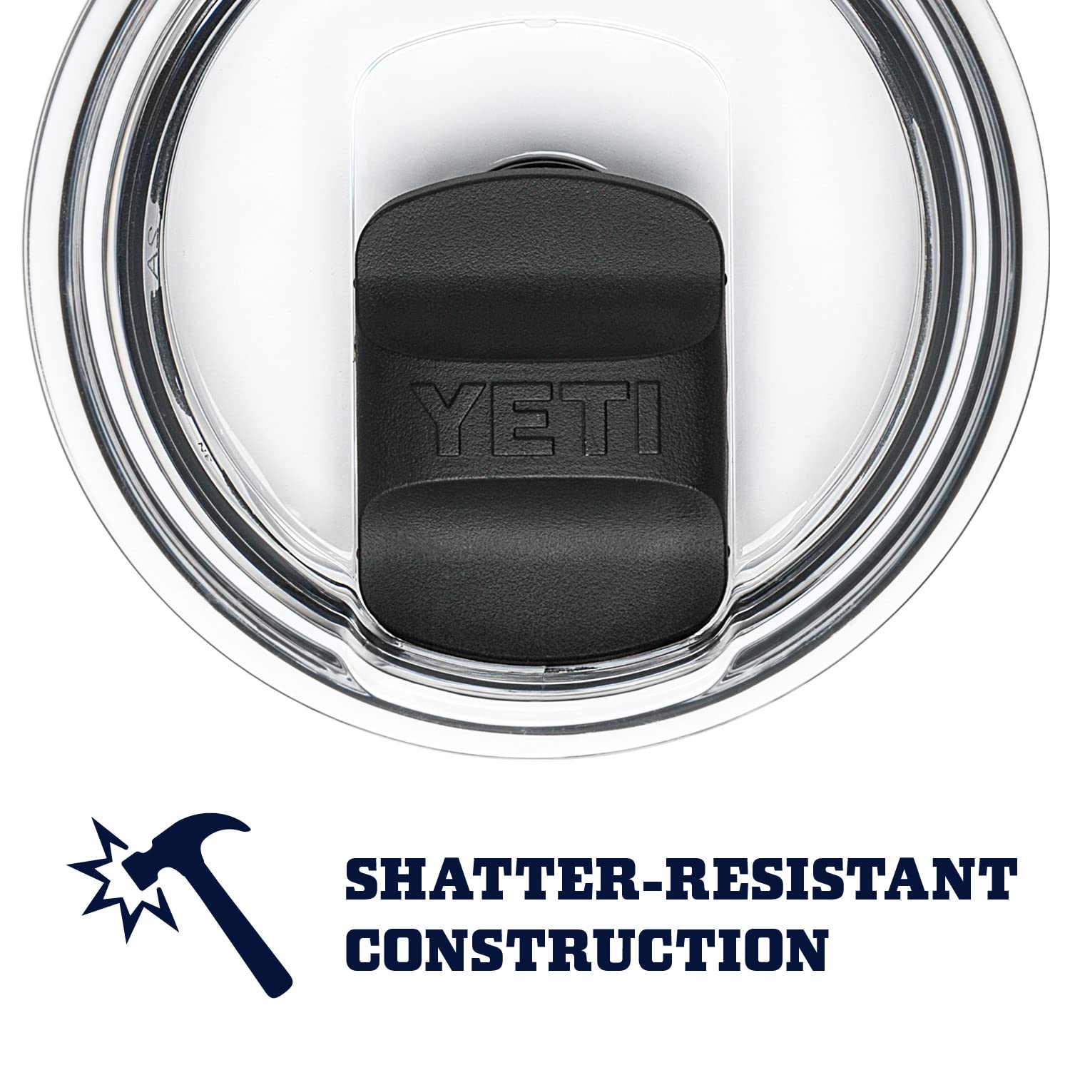 YETI Rambler posé sur table de fête montrant usage réutilisable et praticité événement