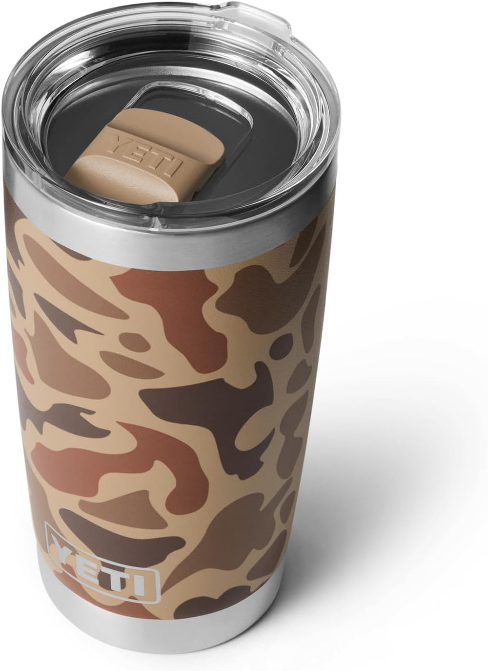 YETI Rambler texture Duracoat motif Wetlands Camo qui résiste à l'usure