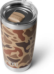 YETI Rambler texture Duracoat motif Wetlands Camo qui résiste à l'usure
