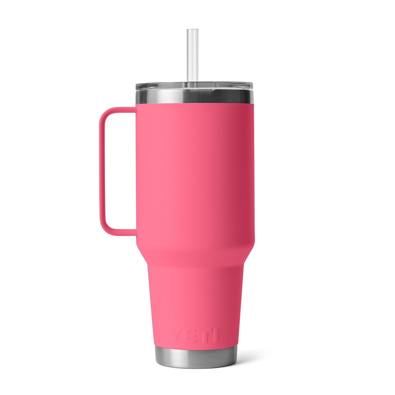 YETI Rambler installé dans un porte-gobelet de voiture, compatibilité et stabilité